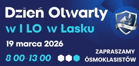 Bardzo serdecznie zapraszamy ÓSMOKLASISTÓW